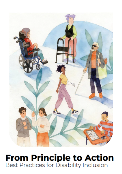 Dal principio all'azione. Buone pratiche per l'inclusione delle persone con disabilità