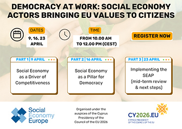 L'economia sociale rafforza il suo ruolo nella competitività industriale e nella democrazia europea