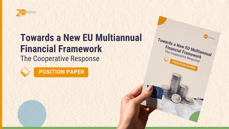 Bilancio UE 2028-2034, Cooperatives Europe: più risorse per economia sociale, territori e imprese cooperative